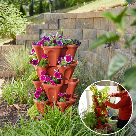 Jadinière Tridimensionnels Ultra Robustes en Plastique